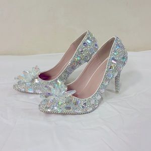 Sparkly Rhinestone Heels